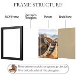 Black 11x14 Wall Mount Picture Frame
