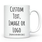 Personalized Coffee Mug with Custom Photo and Text