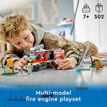 LEGO City Fire Command Truck Building Set