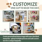 Personalized Photo Mug - Customizable Coffee Cup