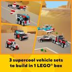 LEGO Creator 3-in-1 Flatbed Truck and Helicopter