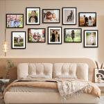 Black 8x10 Picture Frame Set of 2