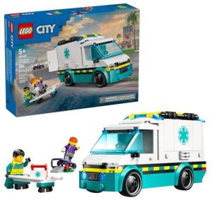 LEGO City Ambulance Toy Set for Kids 5+
