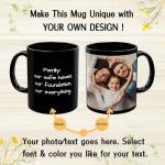 Personalized Photo Mug - Custom Text & Image