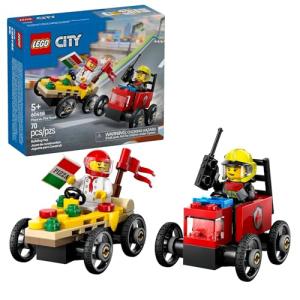 LEGO City Pizza vs. Fire Truck Race Pack