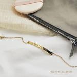 Personalized Coordinate Engraved Bracelet for Women