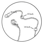 Custom Engraved Disc Necklace for Women