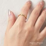 Custom Engraved Name Promise Ring for Her