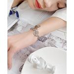 Personalized Silver Engraved Bracelet for Women