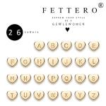 Personalized Gold Initial Heart Choker Necklace