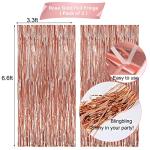 Rose Gold Birthday Party Decorations Set for Girls