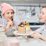 Iridescent Leo Cake Topper for Birthday Parties