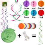 Colorful Birthday Banner with Fun Decorations