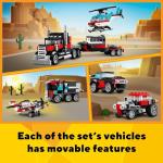LEGO Creator 3-in-1 Flatbed Truck and Helicopter