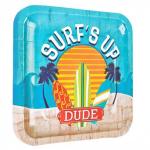 Surf’s Up Luau Party Plates - 8 Pack