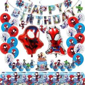 Spider-Man Birthday Party Supplies Set