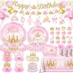 Princess Birthday Party Set for 24 Guests