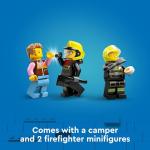 LEGO City Fire Truck with Rescue Boat – Ages 5+