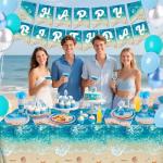Beach Birthday Party Supplies for 20 Guests