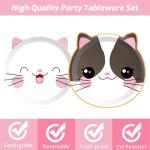 Cute Kitten Birthday Party Supplies for 24 Guests