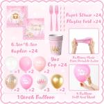 Princess Birthday Party Set for 24 Guests
