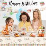 172 Pcs Book Themed Birthday Party Decorations