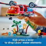 LEGO City Fire Rescue Plane Playset for Kids