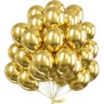 50 Pack Metallic Gold Balloons for Any Celebration