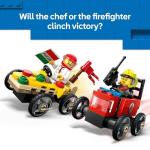 LEGO City Pizza vs. Fire Truck Race Pack