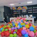 Bright Rainbow Latex Balloons, 100 Pack for Parties