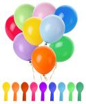 Vibrant 12-Inch Party Balloons - 54 Pack