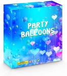Ice Cream Sprinkle Confetti Balloon Pack (24PCS)