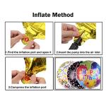 50 Happy Birthday Foil Balloons - 18" Round