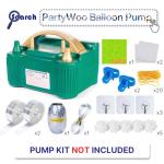50 Pack Metallic Gold Balloons for Any Celebration