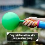 Vibrant 12-Inch Party Balloons - 54 Pack