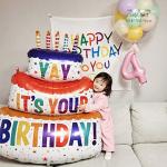 41" Happy Birthday Foil Balloons - 2 Pack
