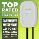 Emporia Level 2 WiFi EV Charger - 25ft Cable