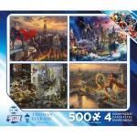 DC Comics Justice League 4-in-1 Jigsaw Puzzles