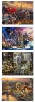 DC Comics Justice League 4-in-1 Jigsaw Puzzles