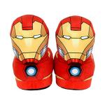 Iron Man Fluffy Slippers for Kids and Adults