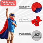 Superhero Capes and Masks for Kids 4-12