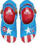 Captain America Echo Clogs for Kids - White