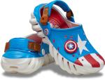 Captain America Echo Clogs for Kids - White