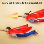 Superhero Capes and Masks for Kids 4-12