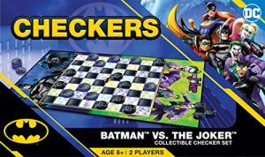 Batman Checkers Game for Families and Kids