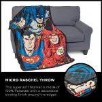 DC Comics Justice League Trio Micro Throw Blanket