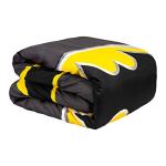 Batman Emblem Twin Comforter Set with Pillow Sham