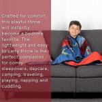 The Flash Kids Bedding Super Soft Throw Blanket