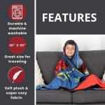 The Flash Kids Bedding Super Soft Throw Blanket