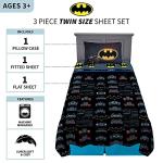 Batman Super Soft Twin Sheet Set for Kids